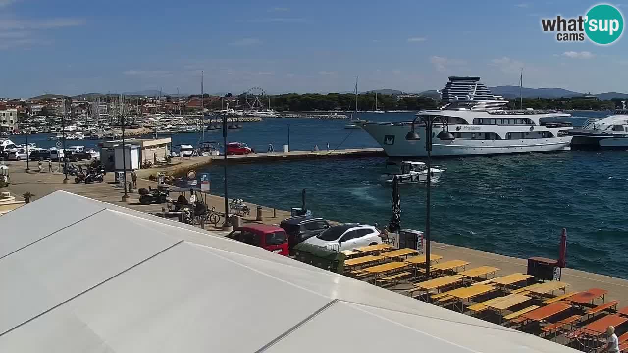 Vodice webcam – marina i meer