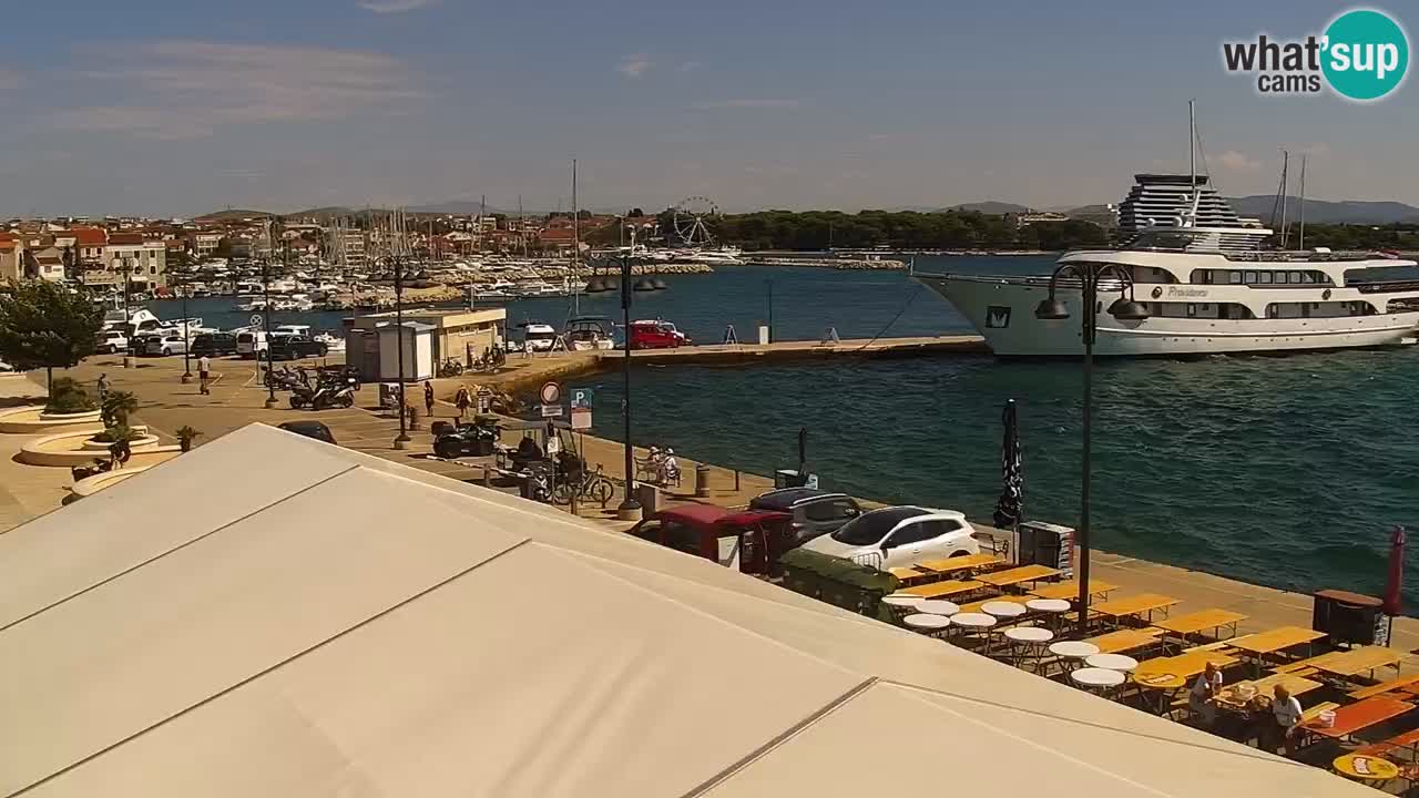 Vodice livecam – marina e il lungomare