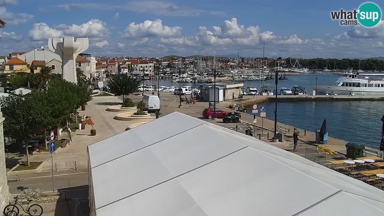 Vodice livecam – marina e il lungomare