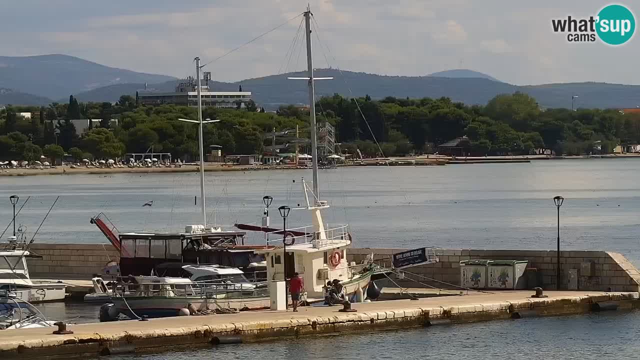 Vodice livecam – marina e il lungomare