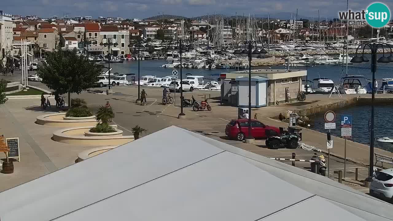 Vodice webcam – marina i meer