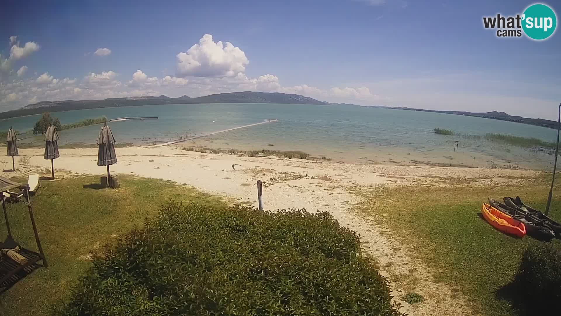 Naturpark Vransko jezero webcam