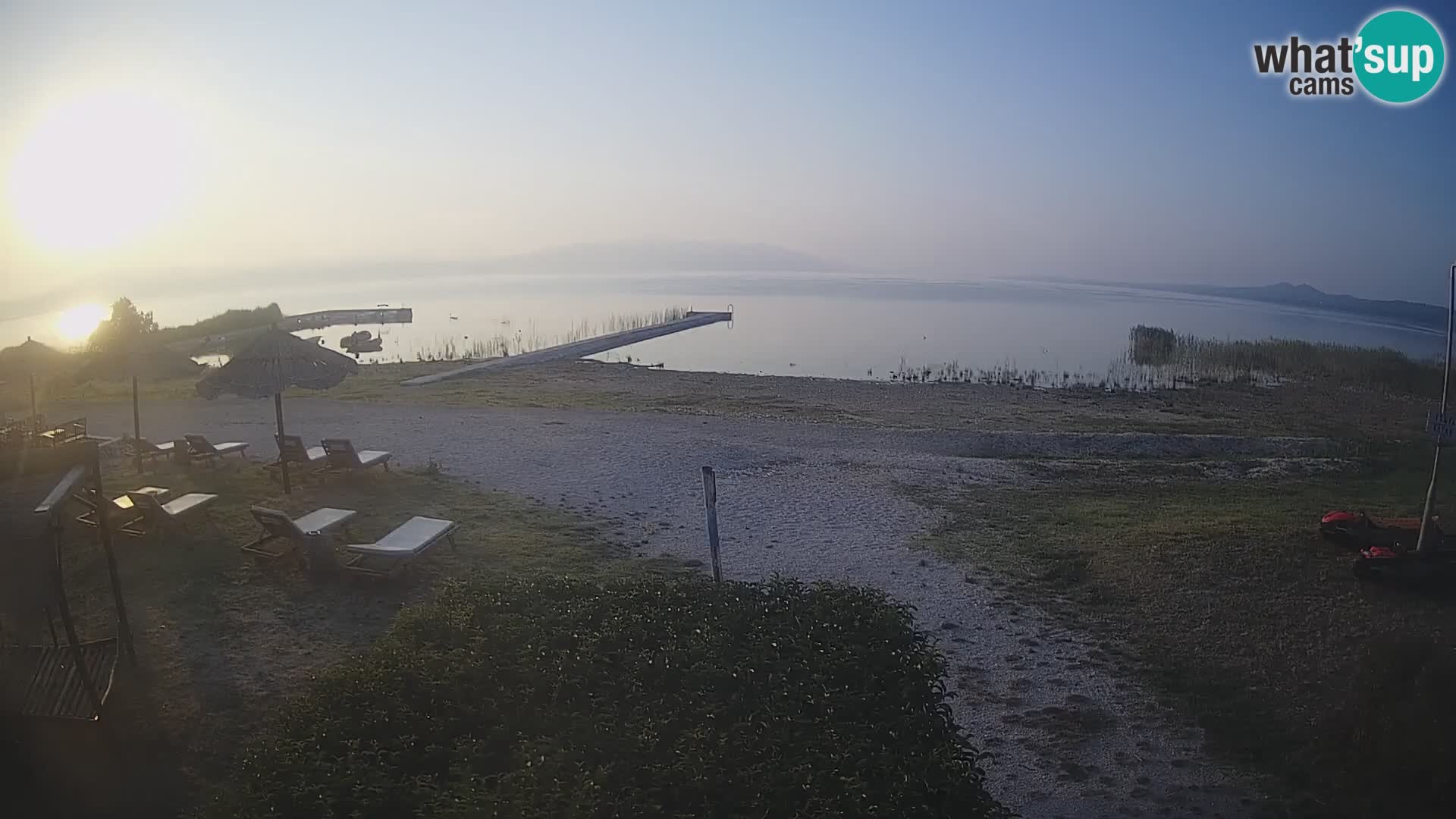 Naturpark Vransko jezero webcam