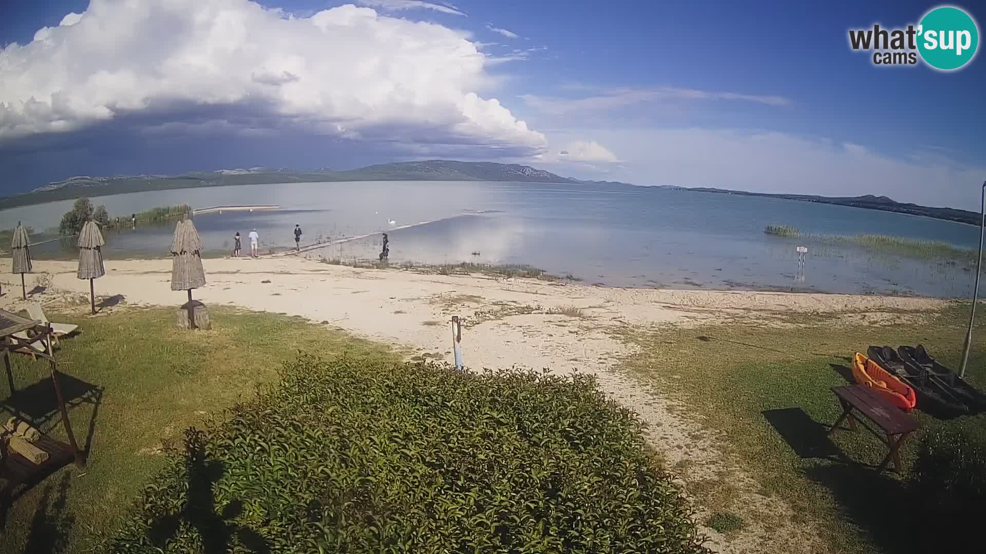 Naturpark Vransko jezero webcam