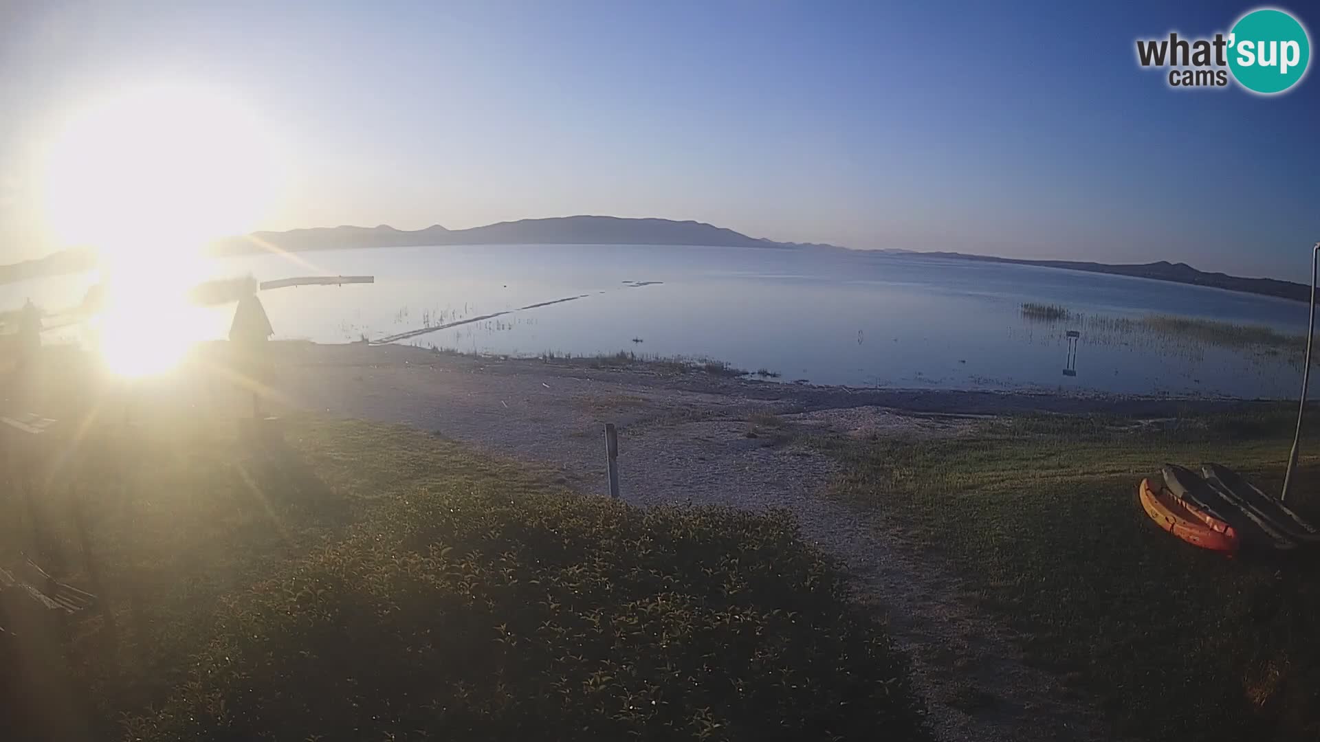 Lake Vransko jezero webcam