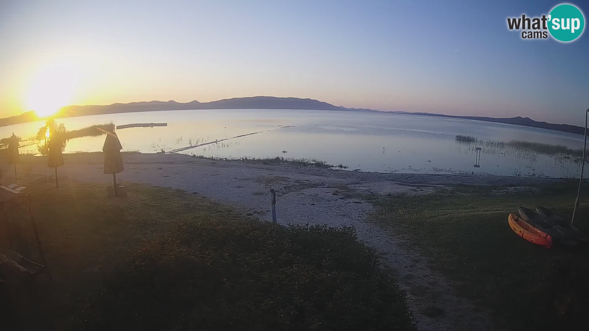 Lake Vransko jezero webcam