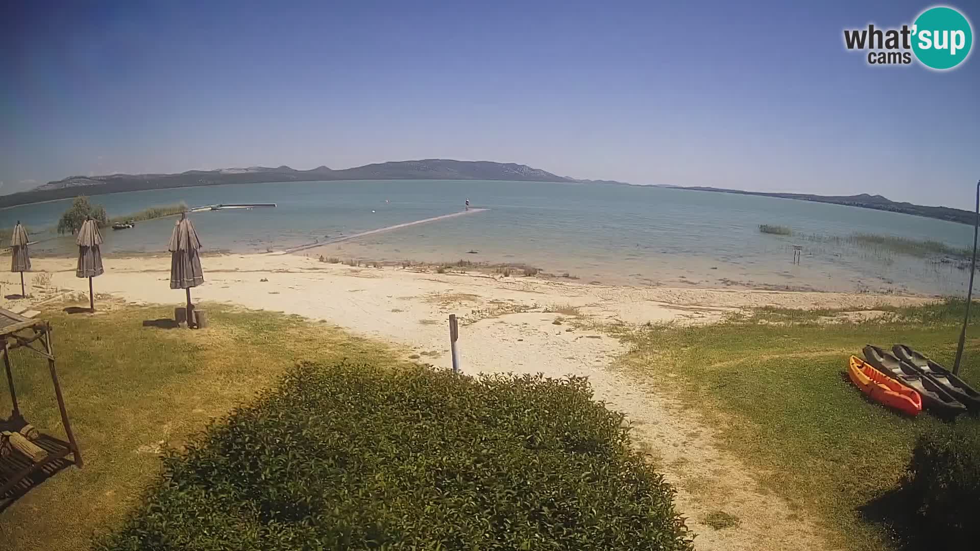 Lake Vransko jezero webcam