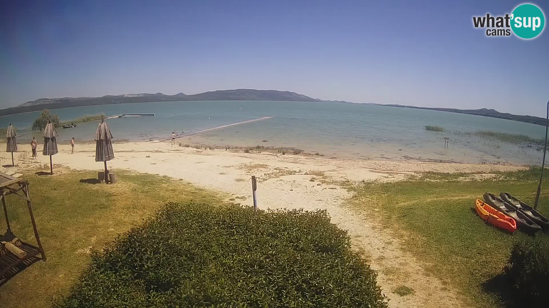 Lake Vransko jezero webcam