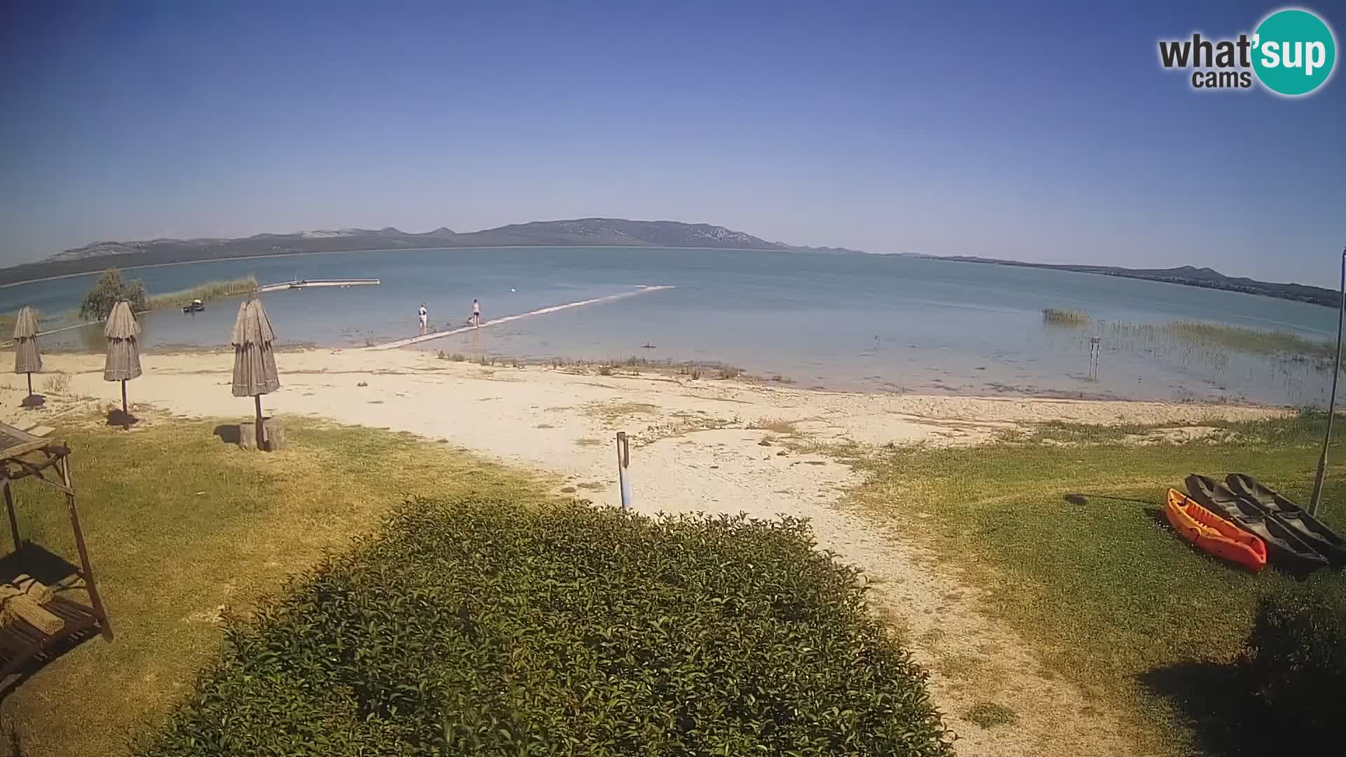 Naturpark Vransko jezero webcam