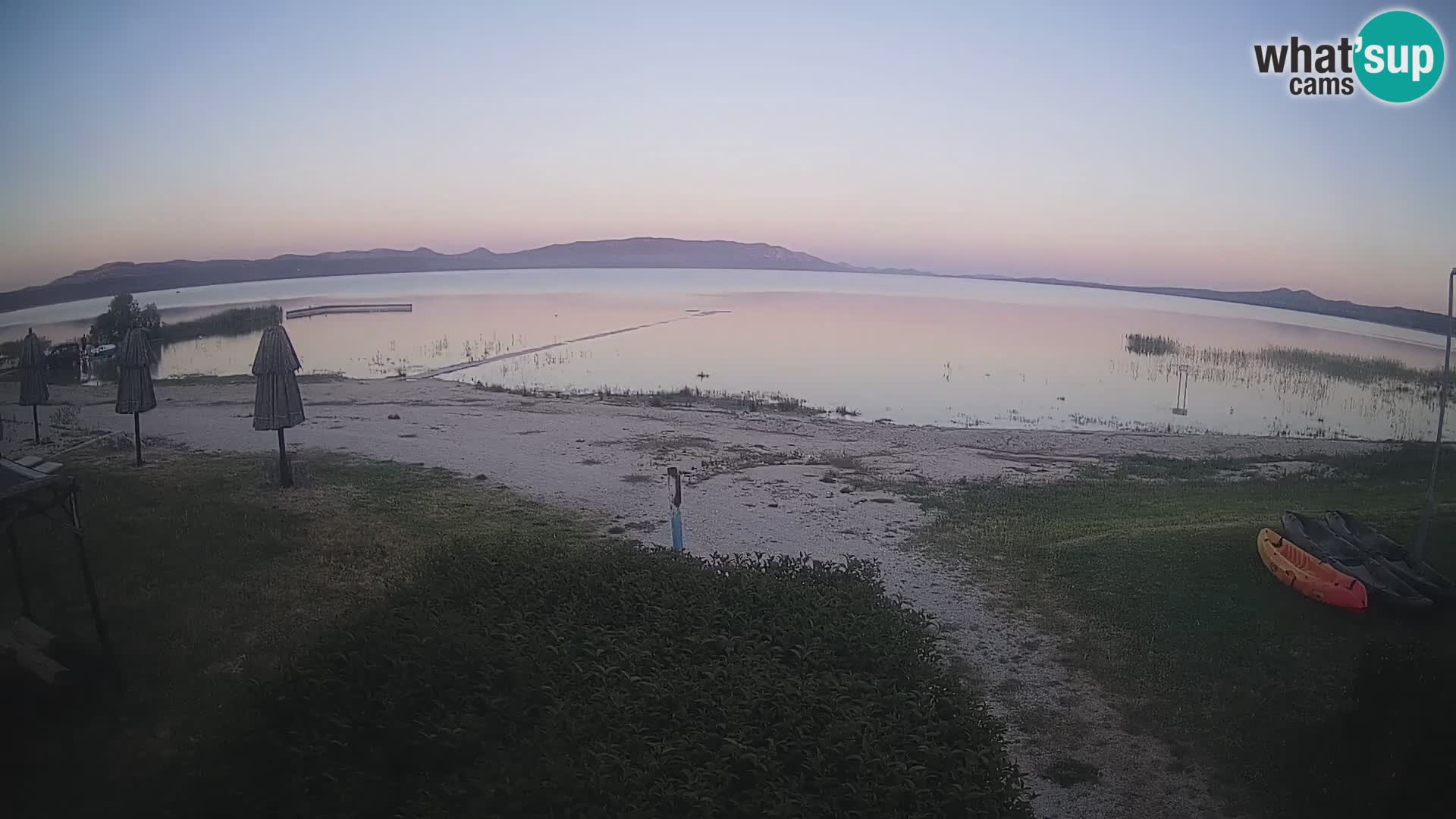 Lake Vransko jezero webcam