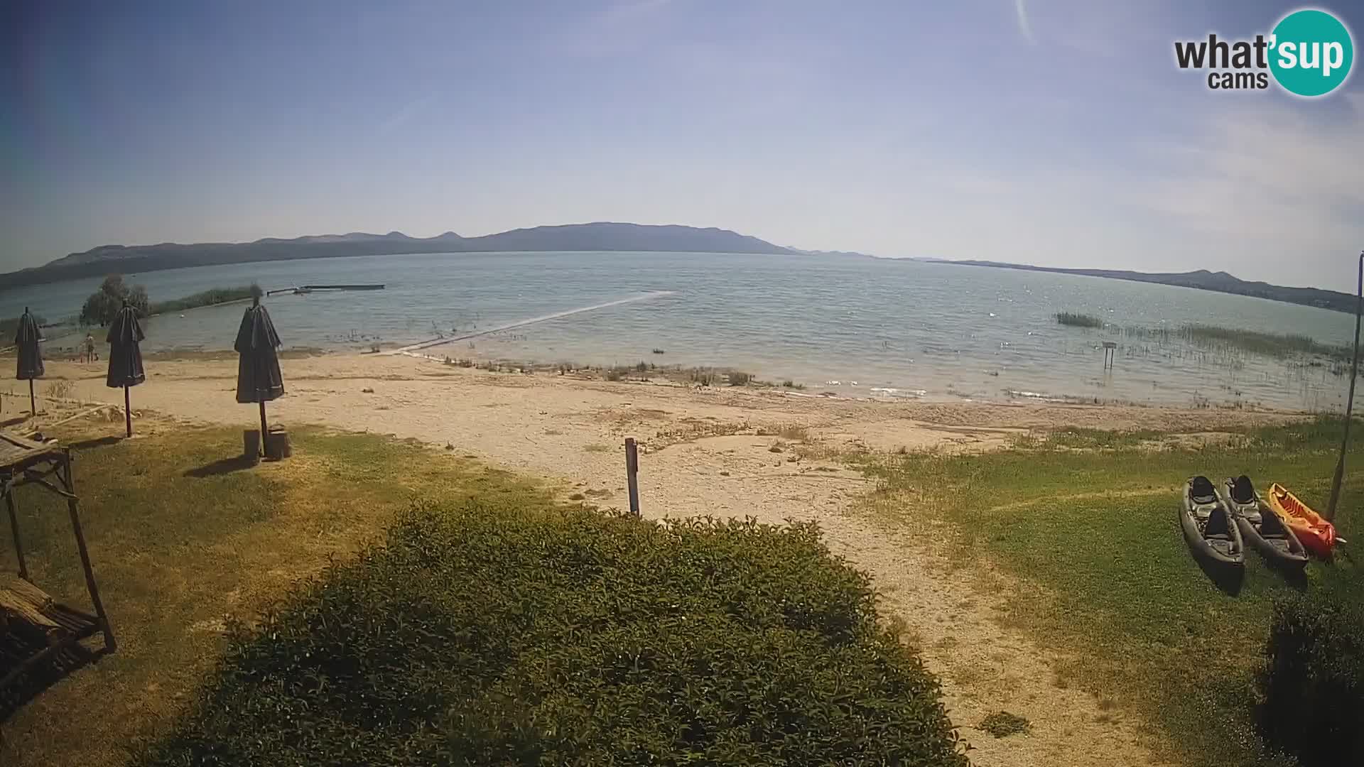 Naturpark Vransko jezero webcam