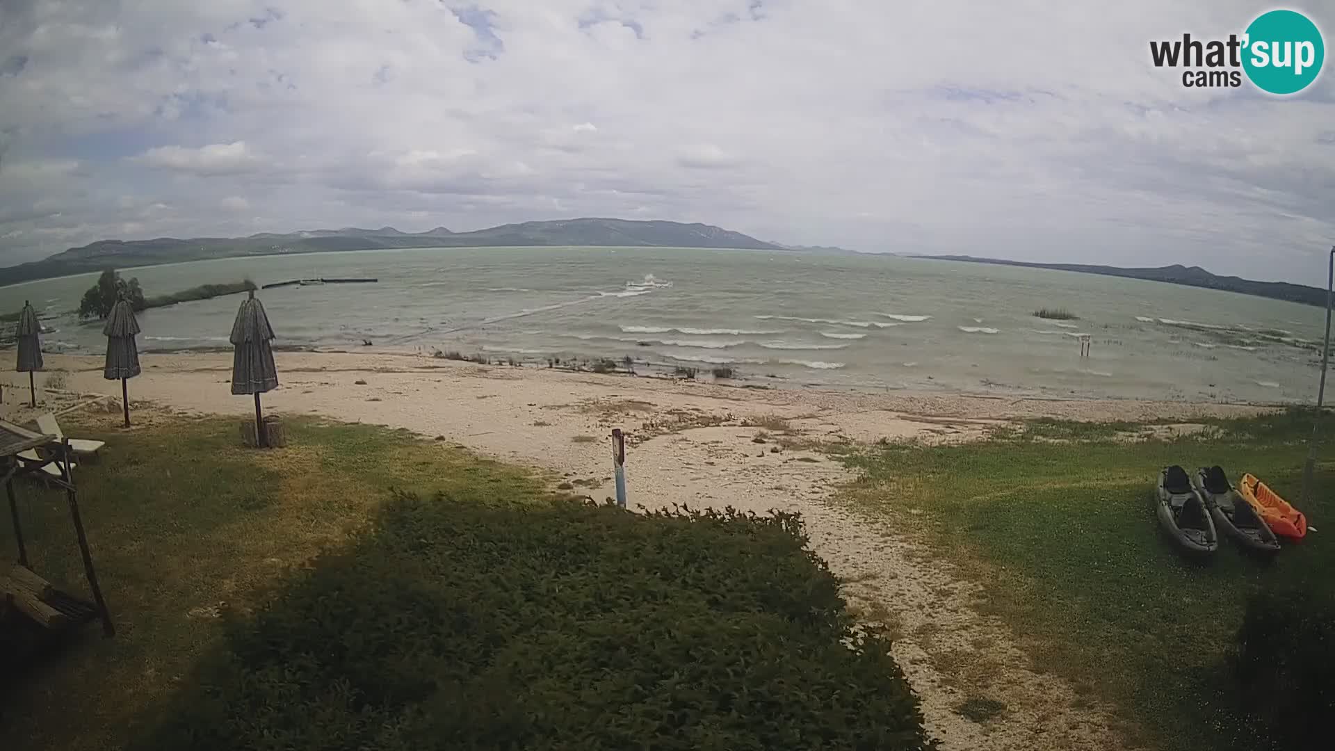 Naturpark Vransko jezero webcam