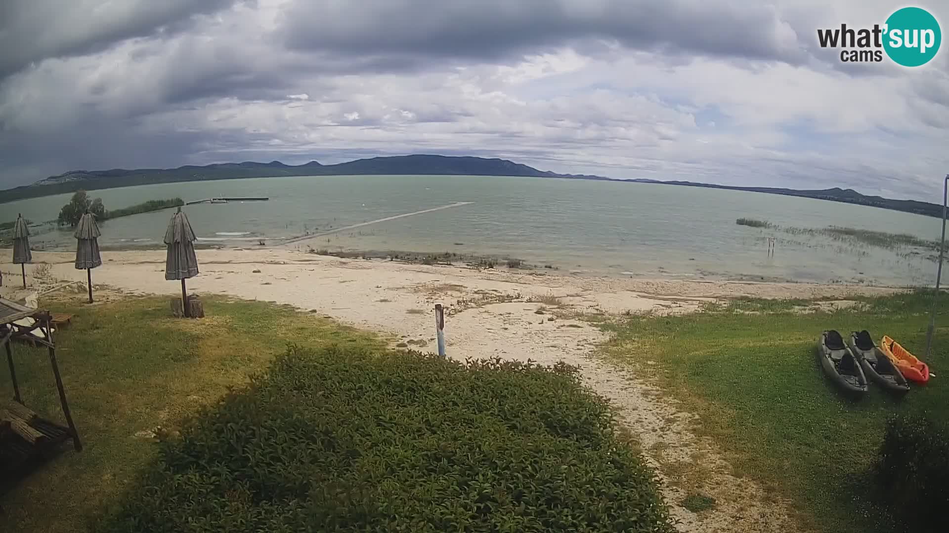 Naturpark Vransko jezero webcam