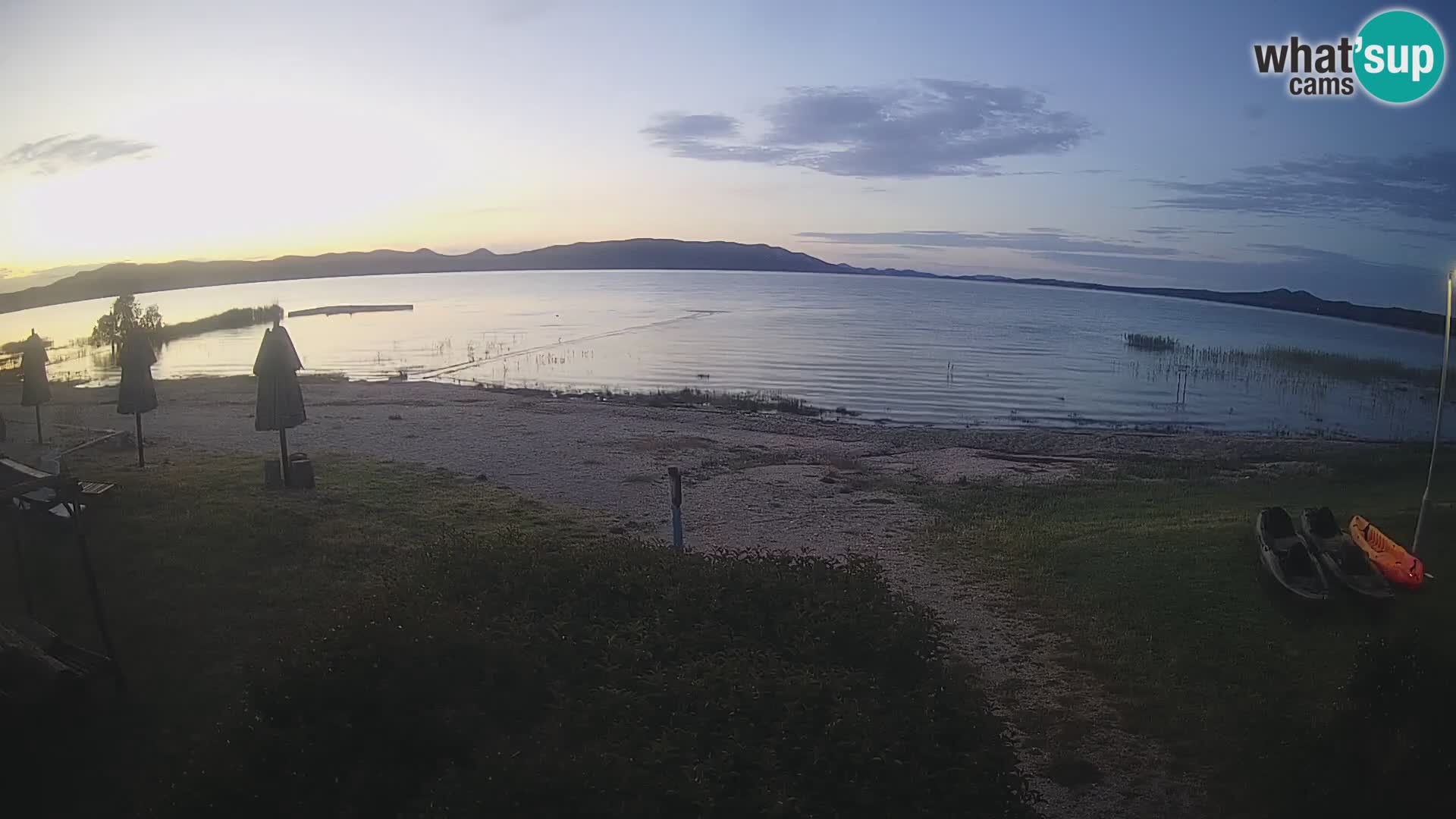 Naturpark Vransko jezero webcam