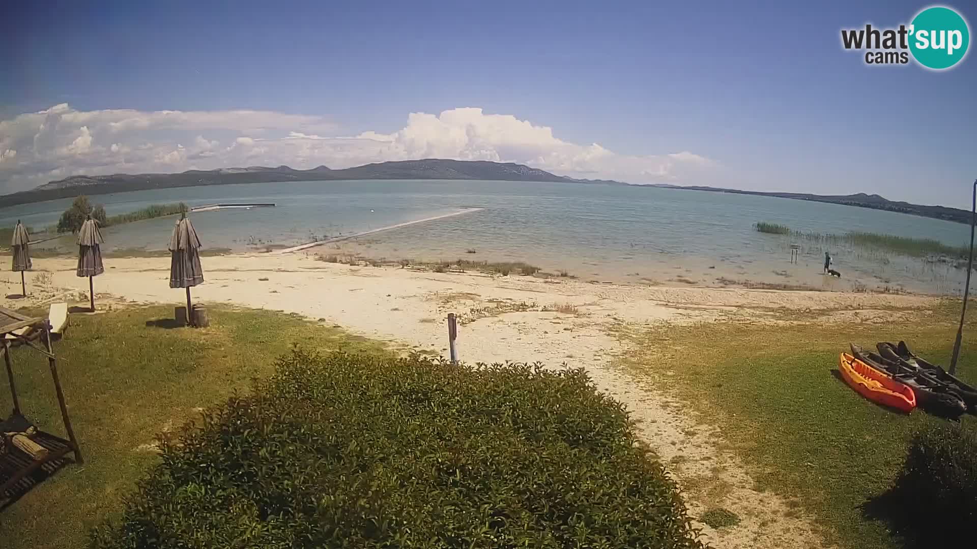 Naturpark Vransko jezero webcam