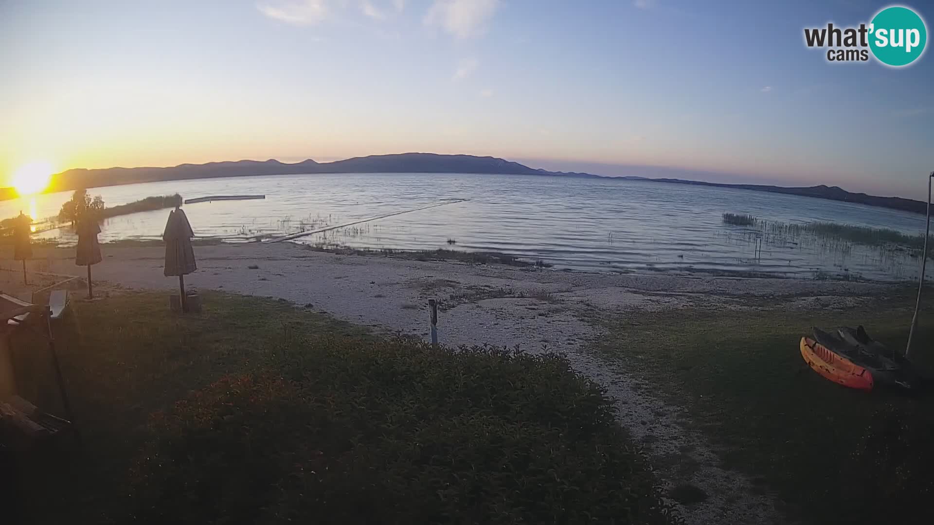 Naturpark Vransko jezero webcam