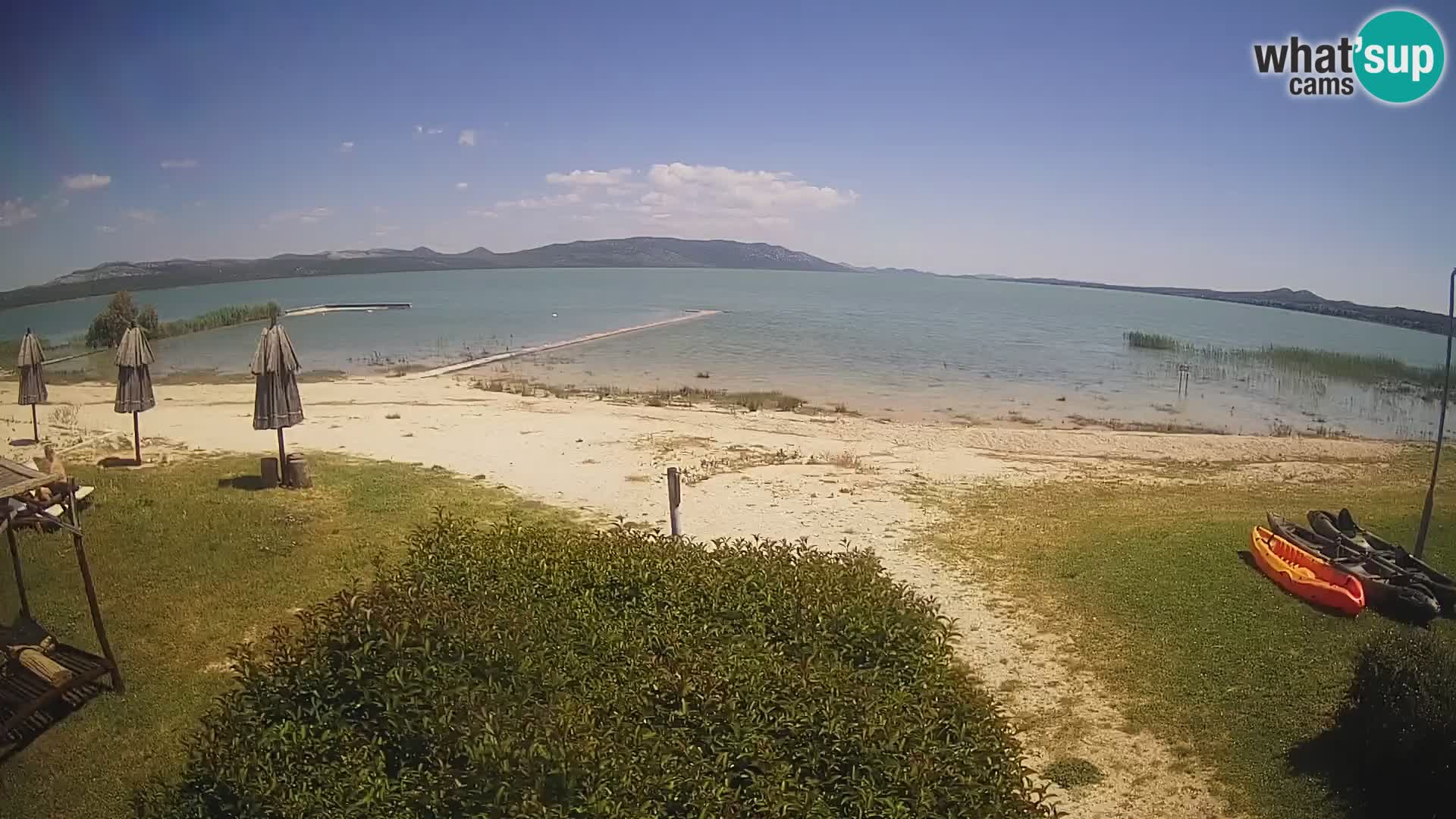 Lake Vransko jezero webcam