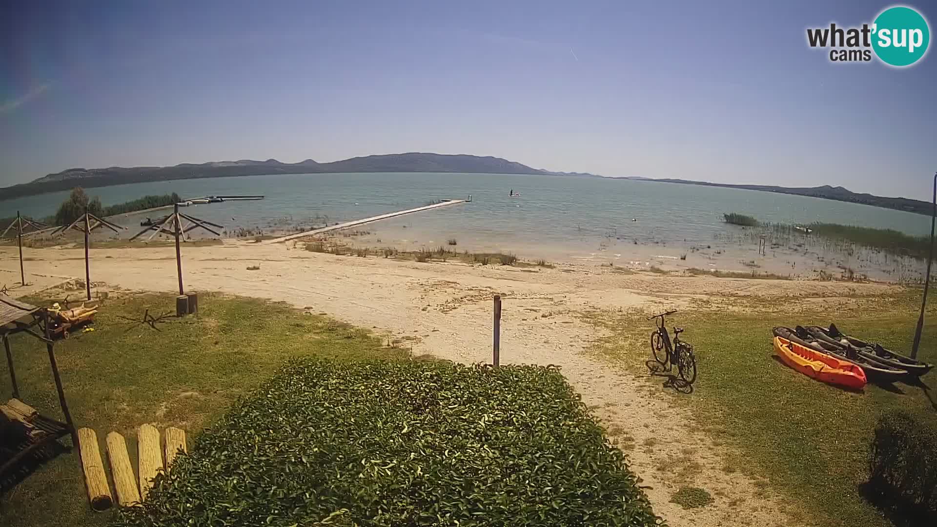 Naturpark Vransko jezero webcam