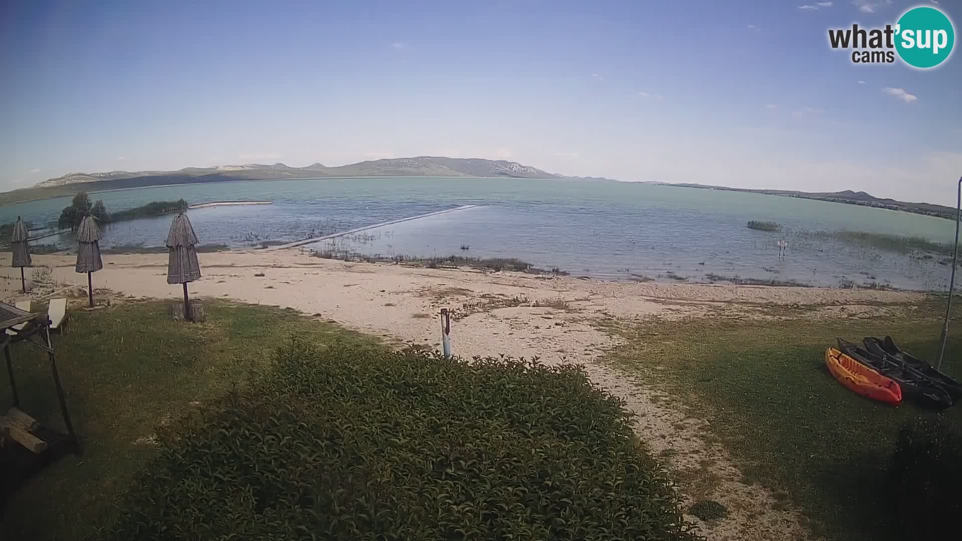 Naturpark Vransko jezero webcam