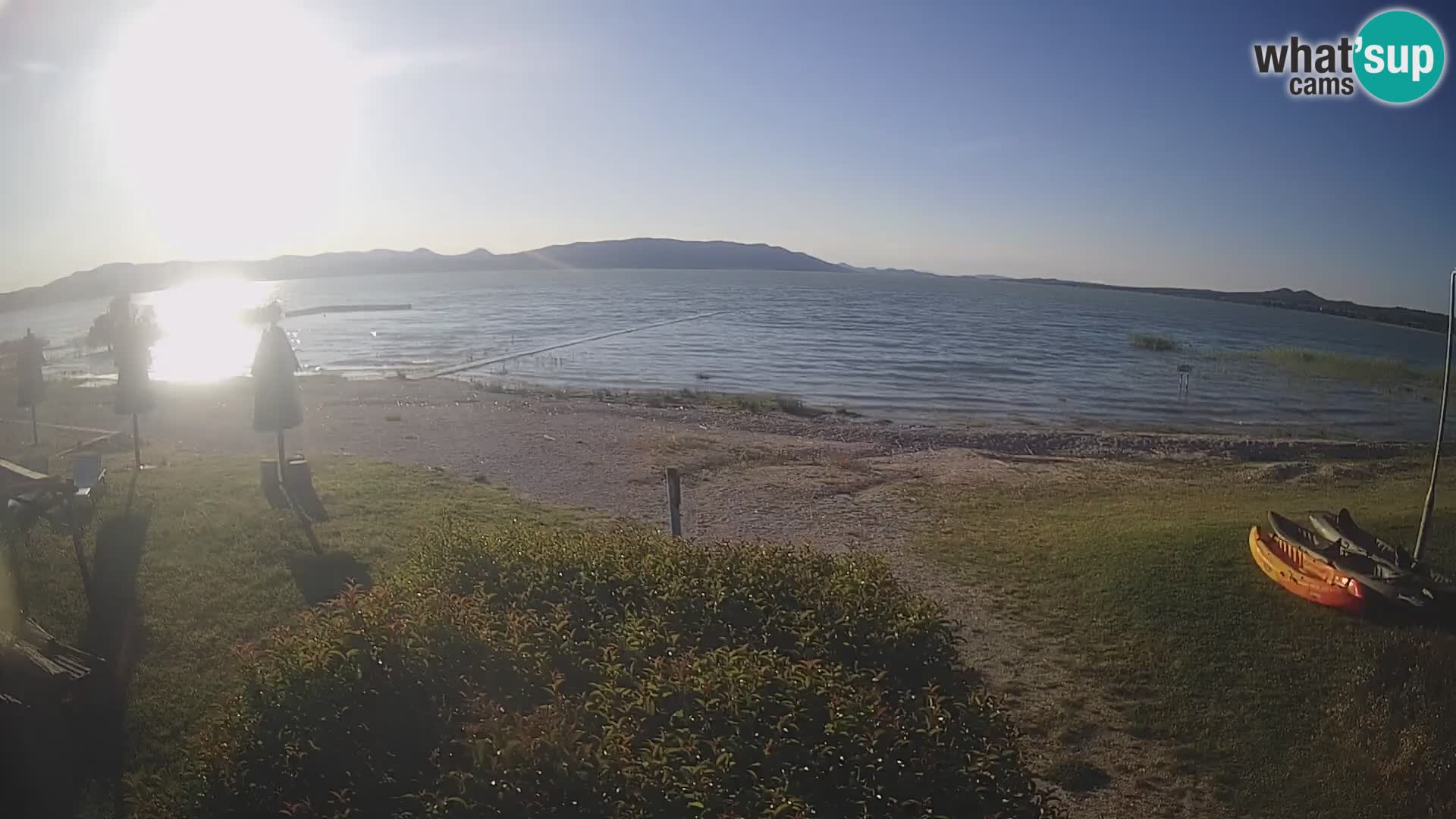 Naturpark Vransko jezero webcam