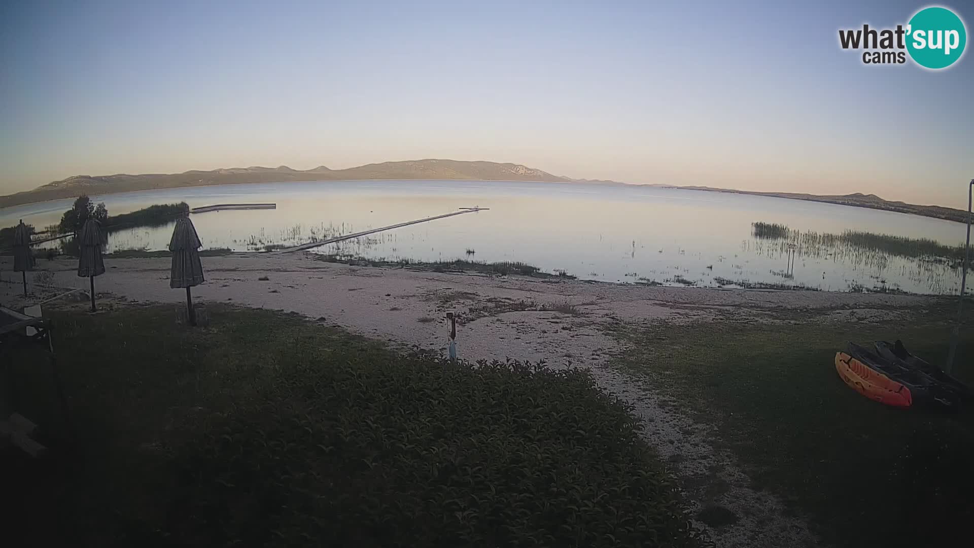 Naturpark Vransko jezero webcam