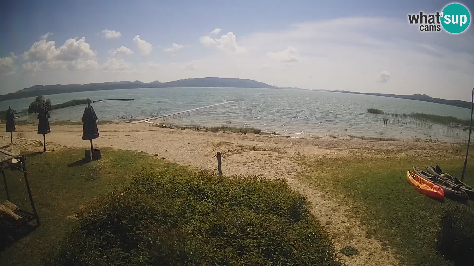 Naturpark Vransko jezero webcam