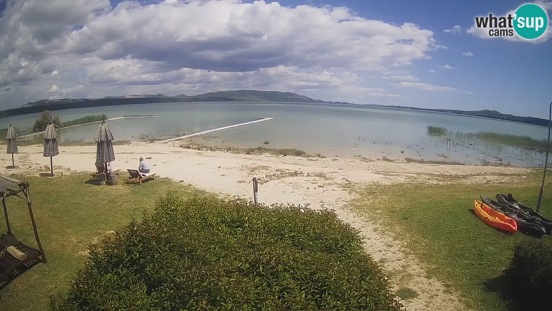 Naturpark Vransko jezero webcam