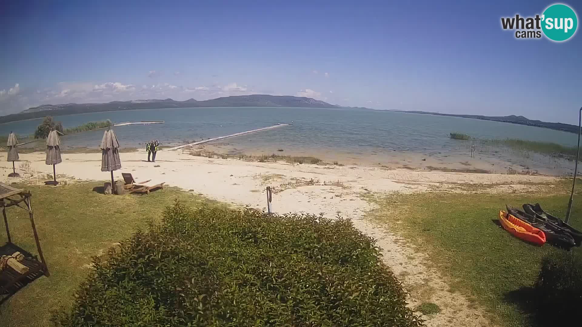 Naturpark Vransko jezero webcam