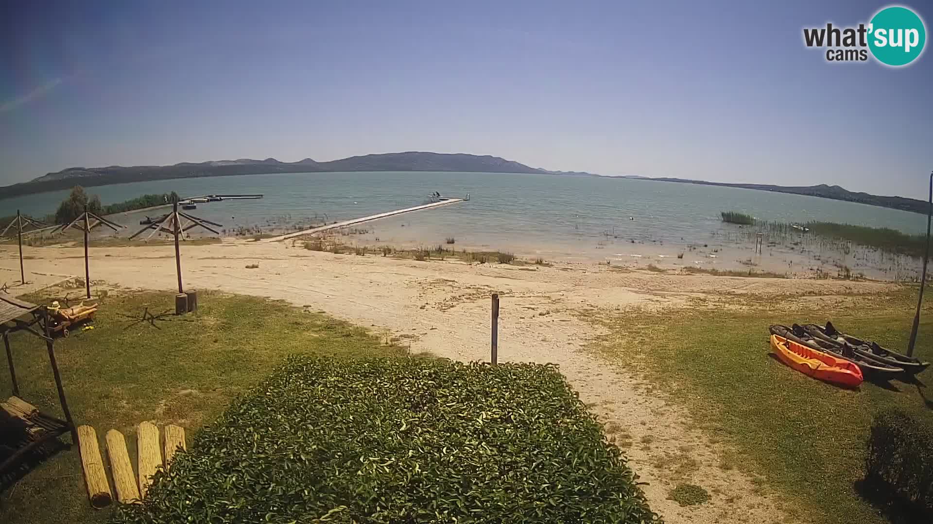 Naturpark Vransko jezero webcam