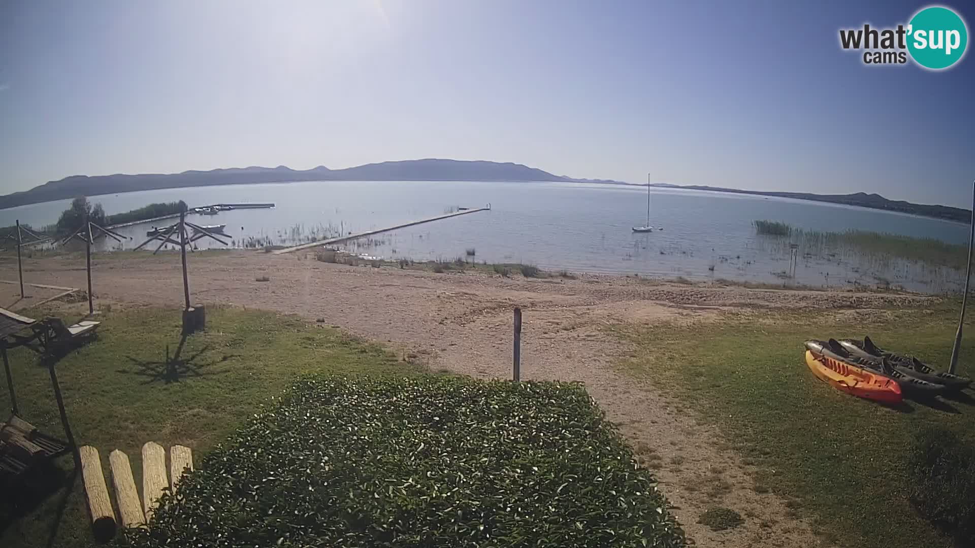 Naturpark Vransko jezero webcam