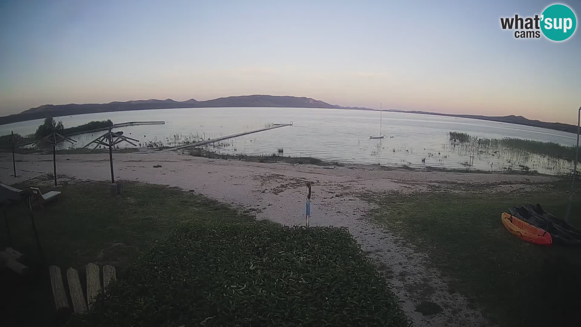 Lago di Vrana livecam
