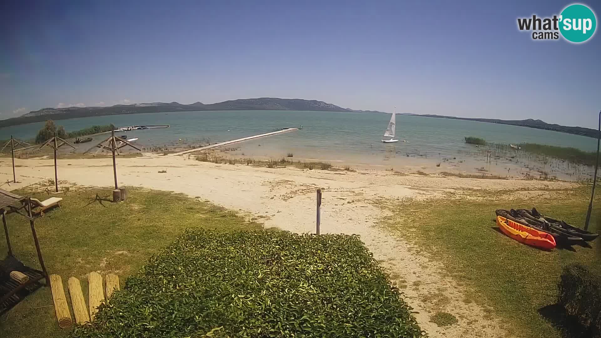 Lake Vransko jezero webcam