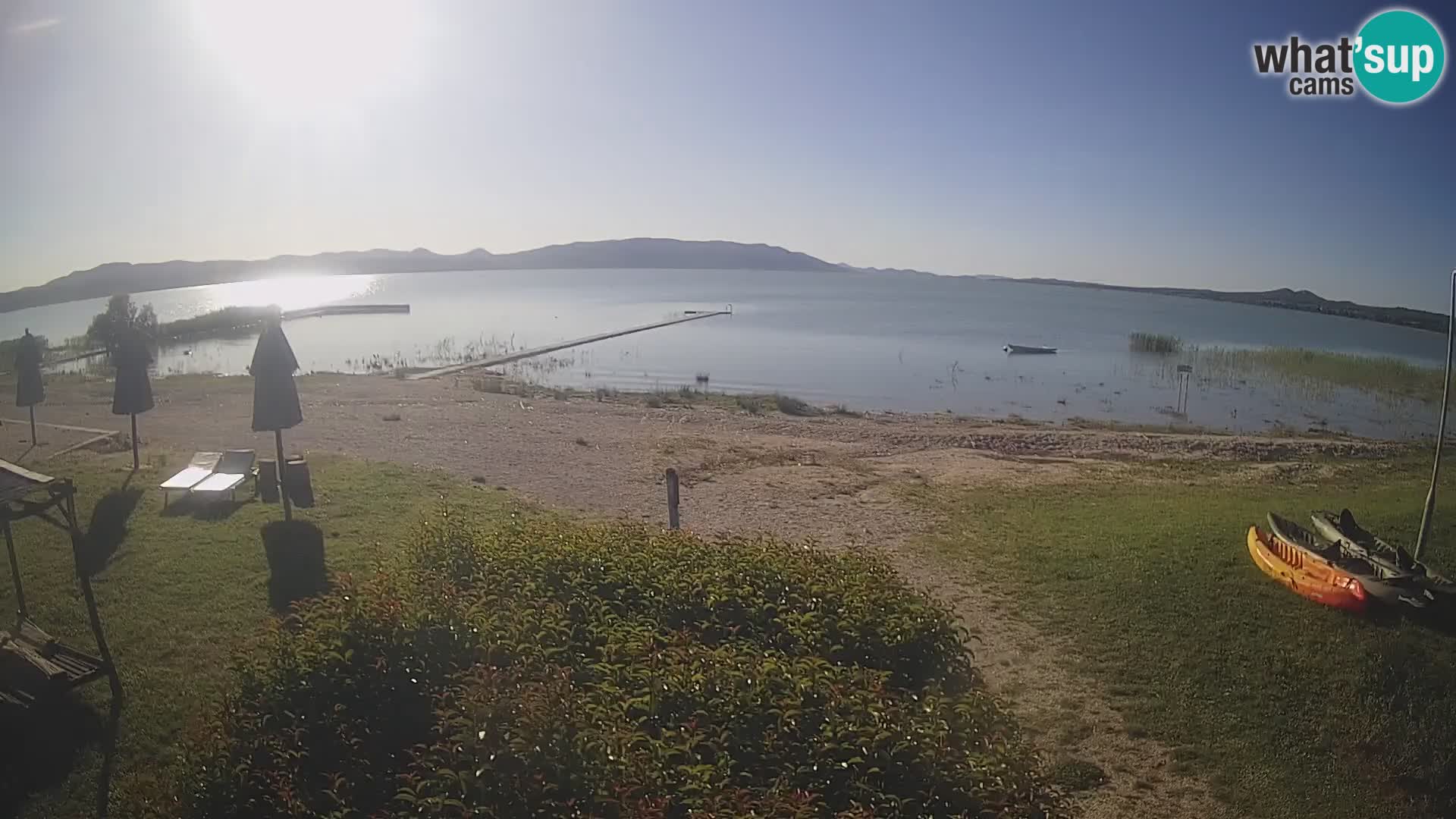 Naturpark Vransko jezero webcam