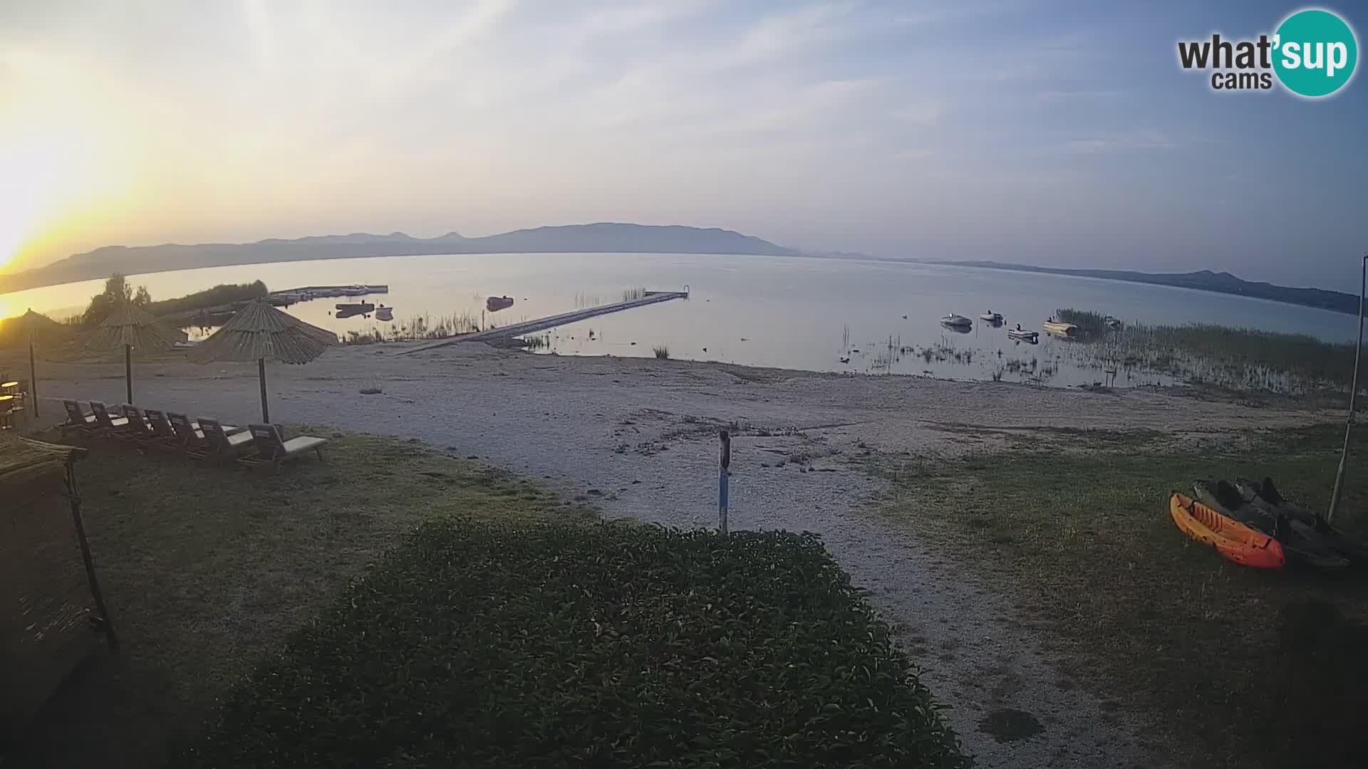 Naturpark Vransko jezero webcam