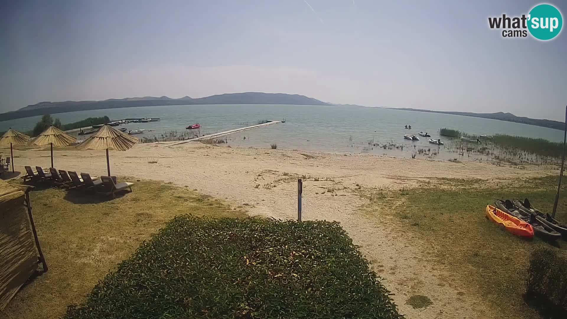 Naturpark Vransko jezero webcam