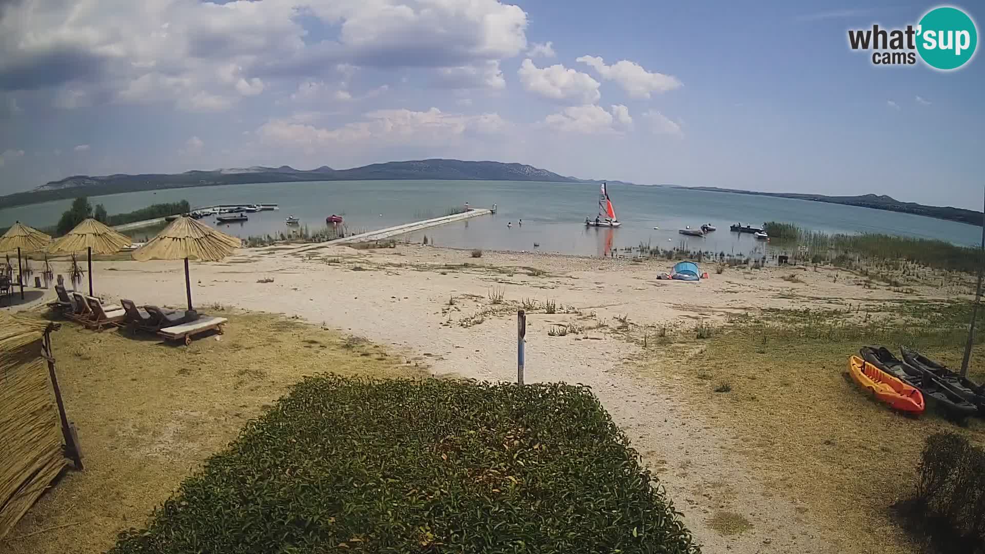 Lake Vransko jezero webcam