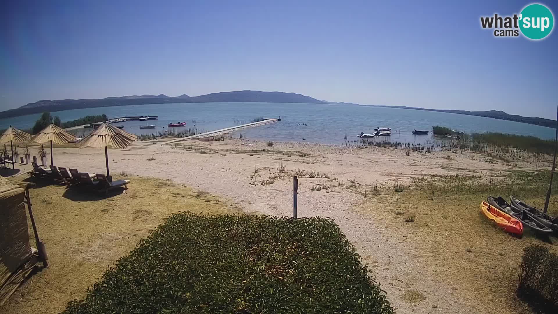 Naturpark Vransko jezero webcam
