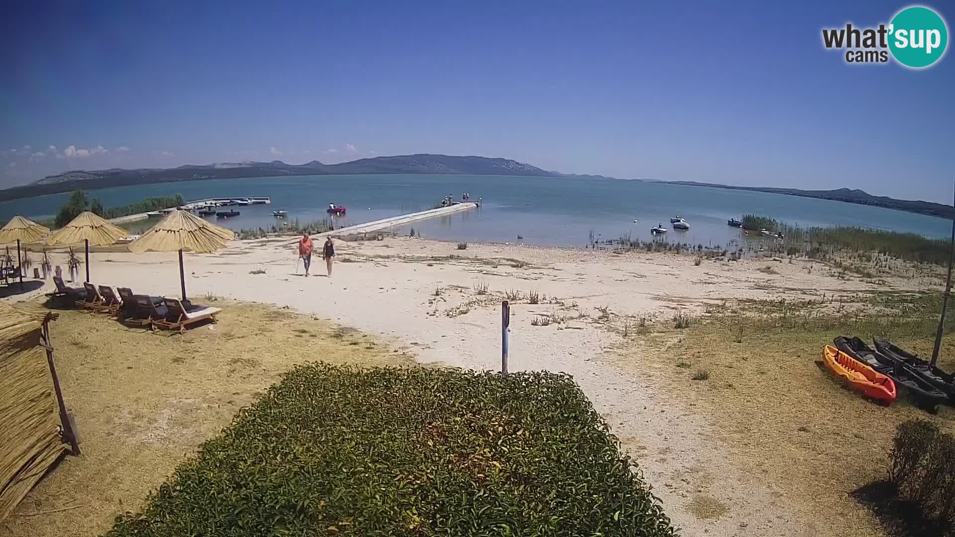 Naturpark Vransko jezero webcam