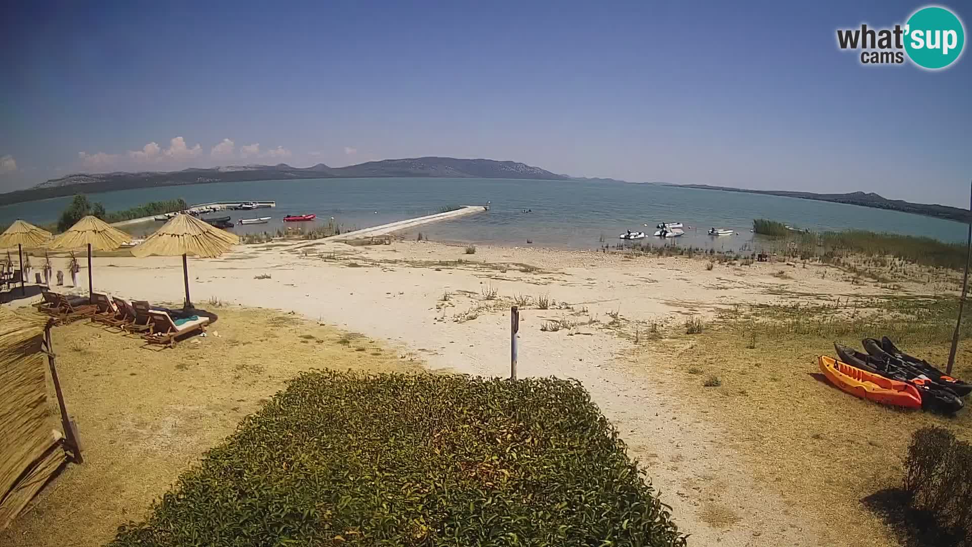 Lake Vransko jezero webcam