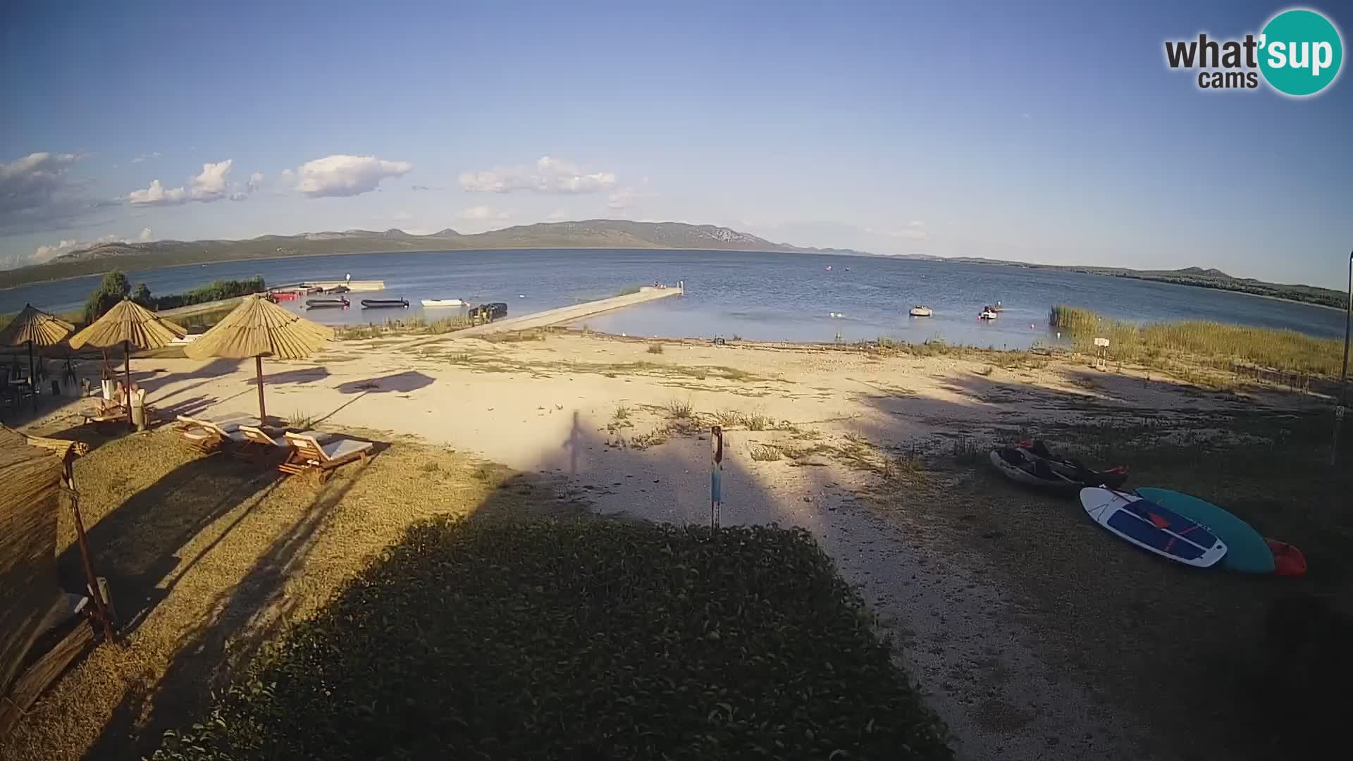 Naturpark Vransko jezero webcam