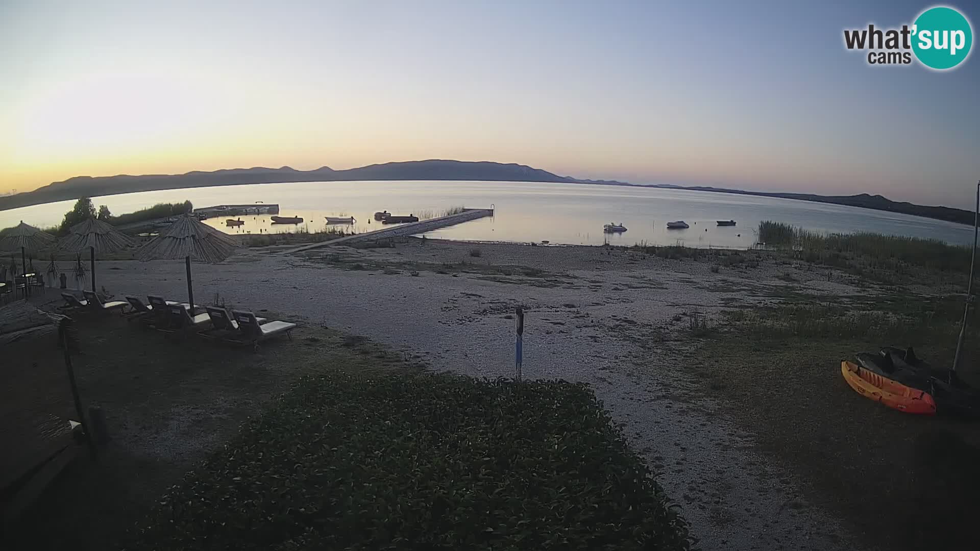 Naturpark Vransko jezero webcam