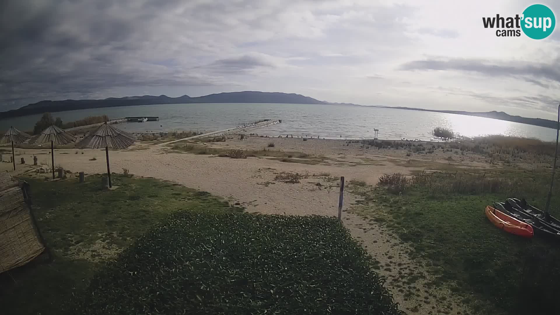 Naturpark Vransko jezero webcam