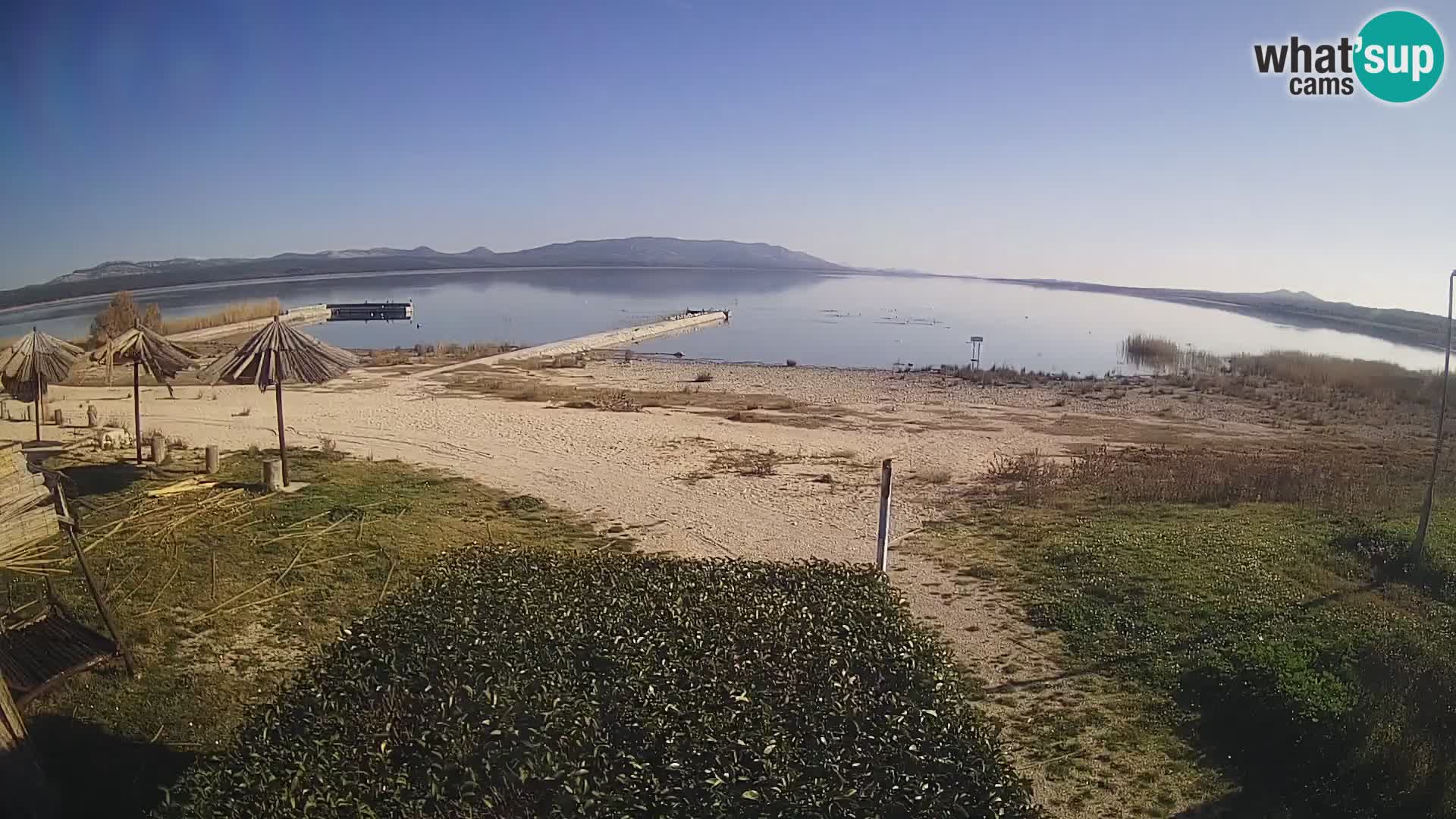 Naturpark Vransko jezero webcam