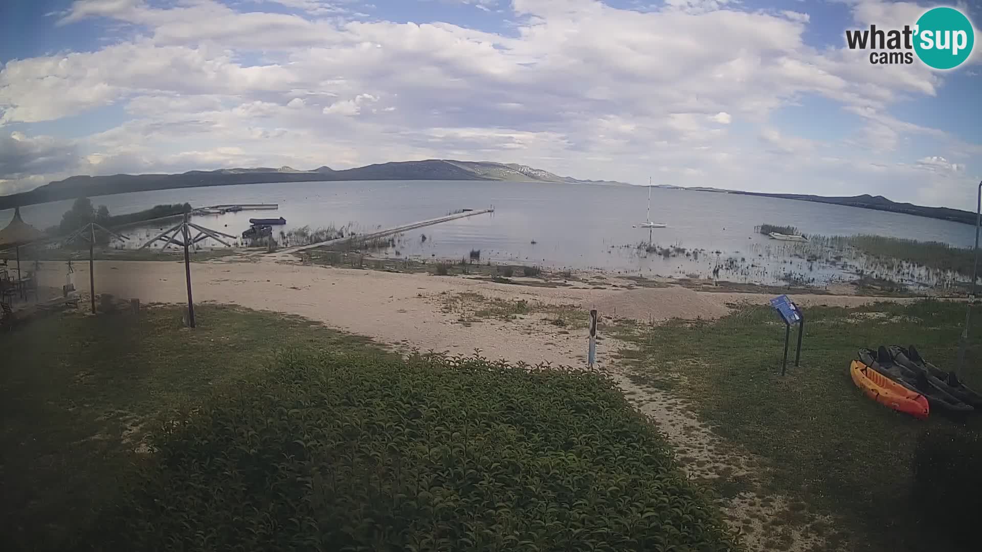 Naturpark Vransko jezero webcam