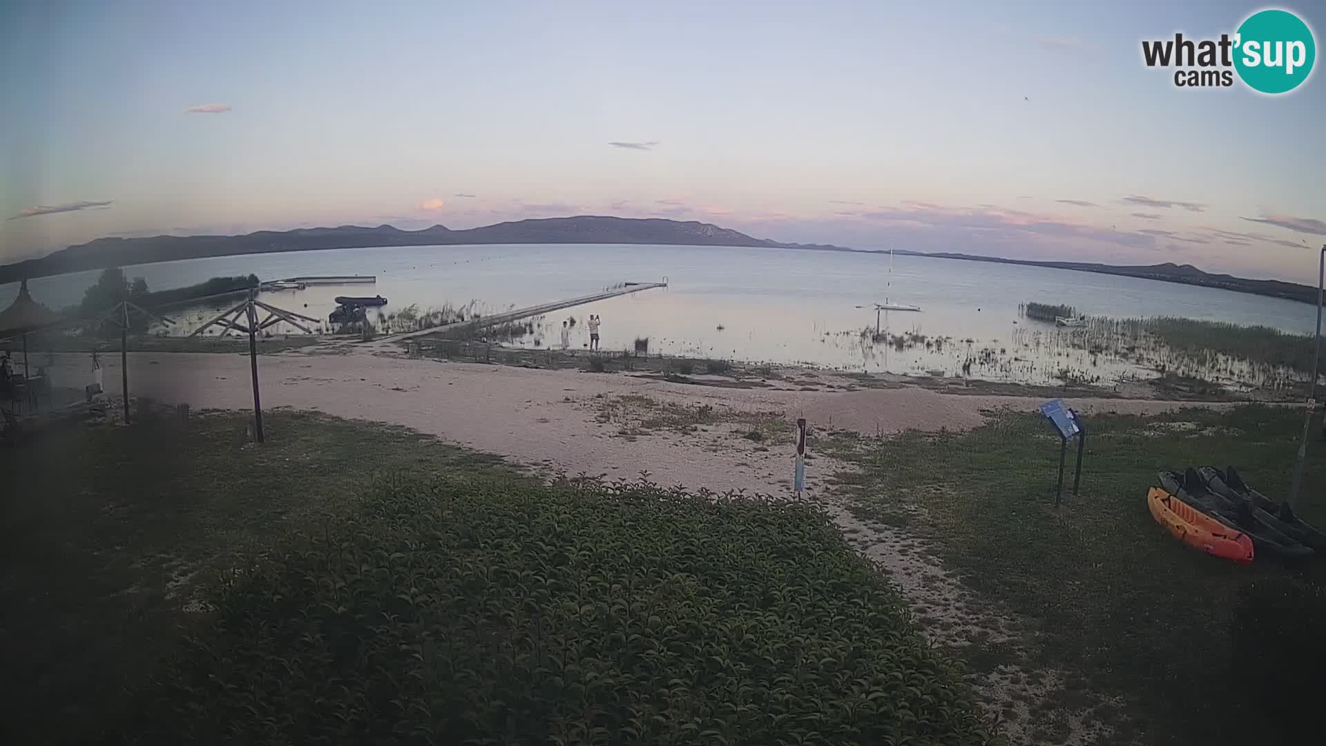 Naturpark Vransko jezero webcam