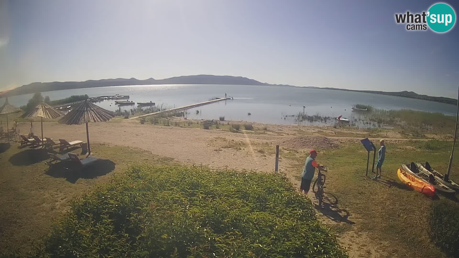 Naturpark Vransko jezero webcam