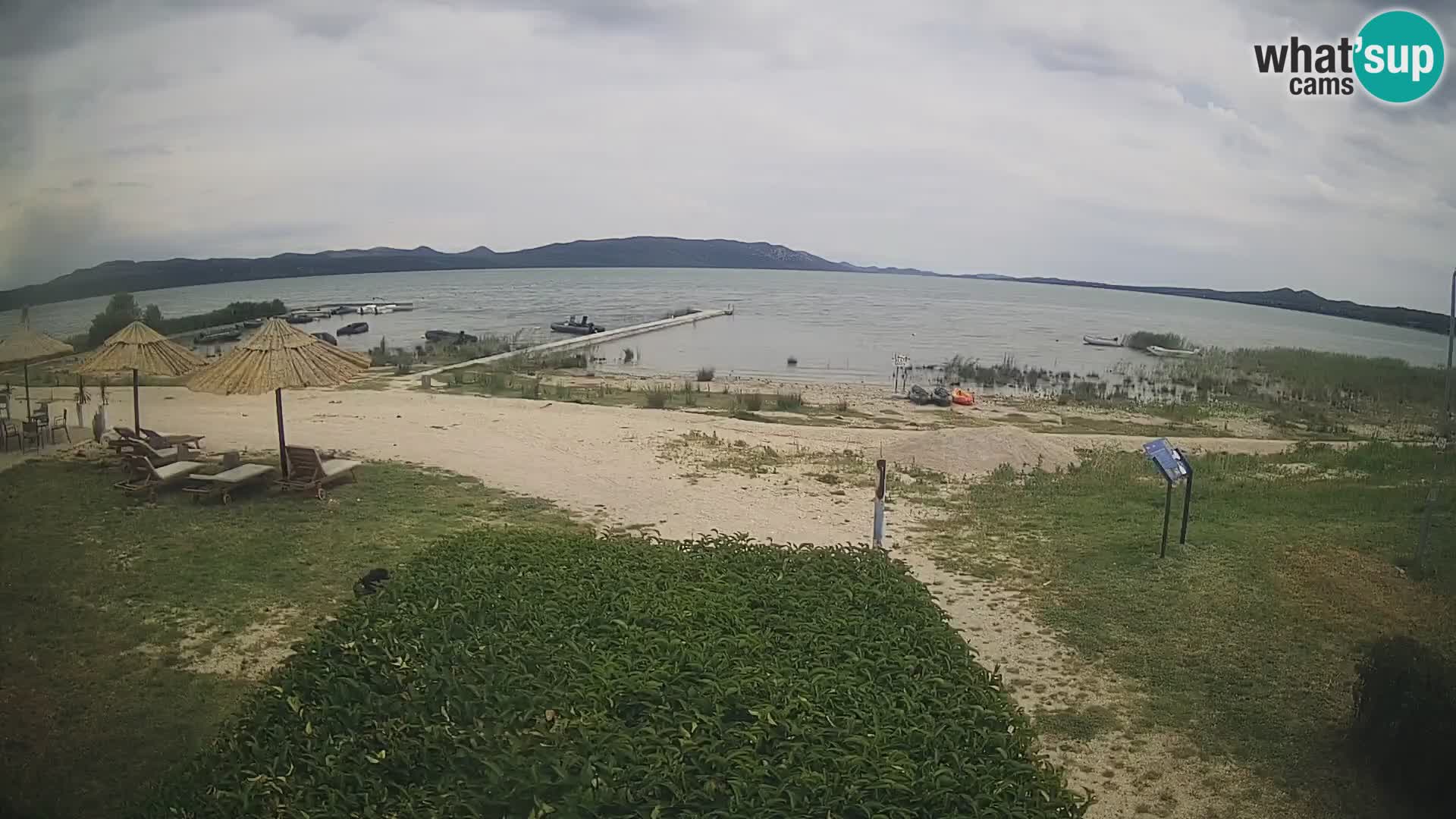 Naturpark Vransko jezero webcam