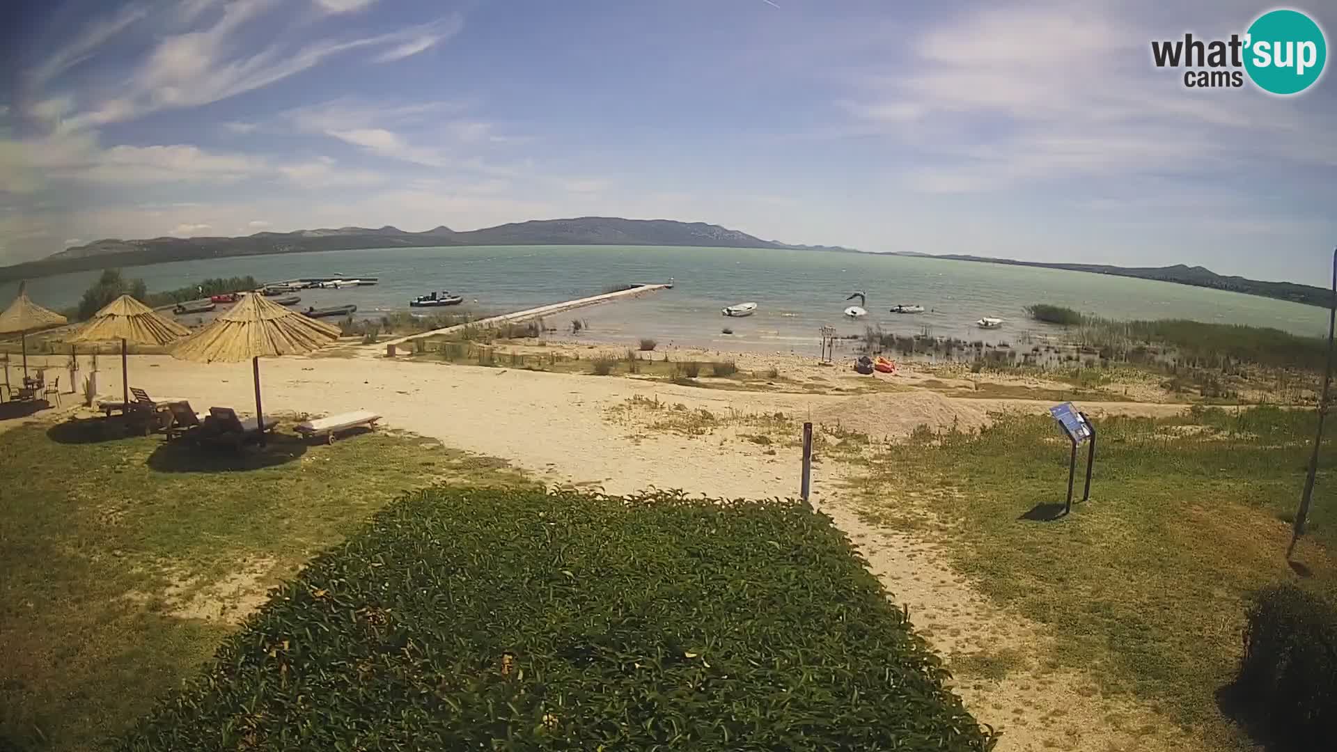 Lake Vransko jezero webcam