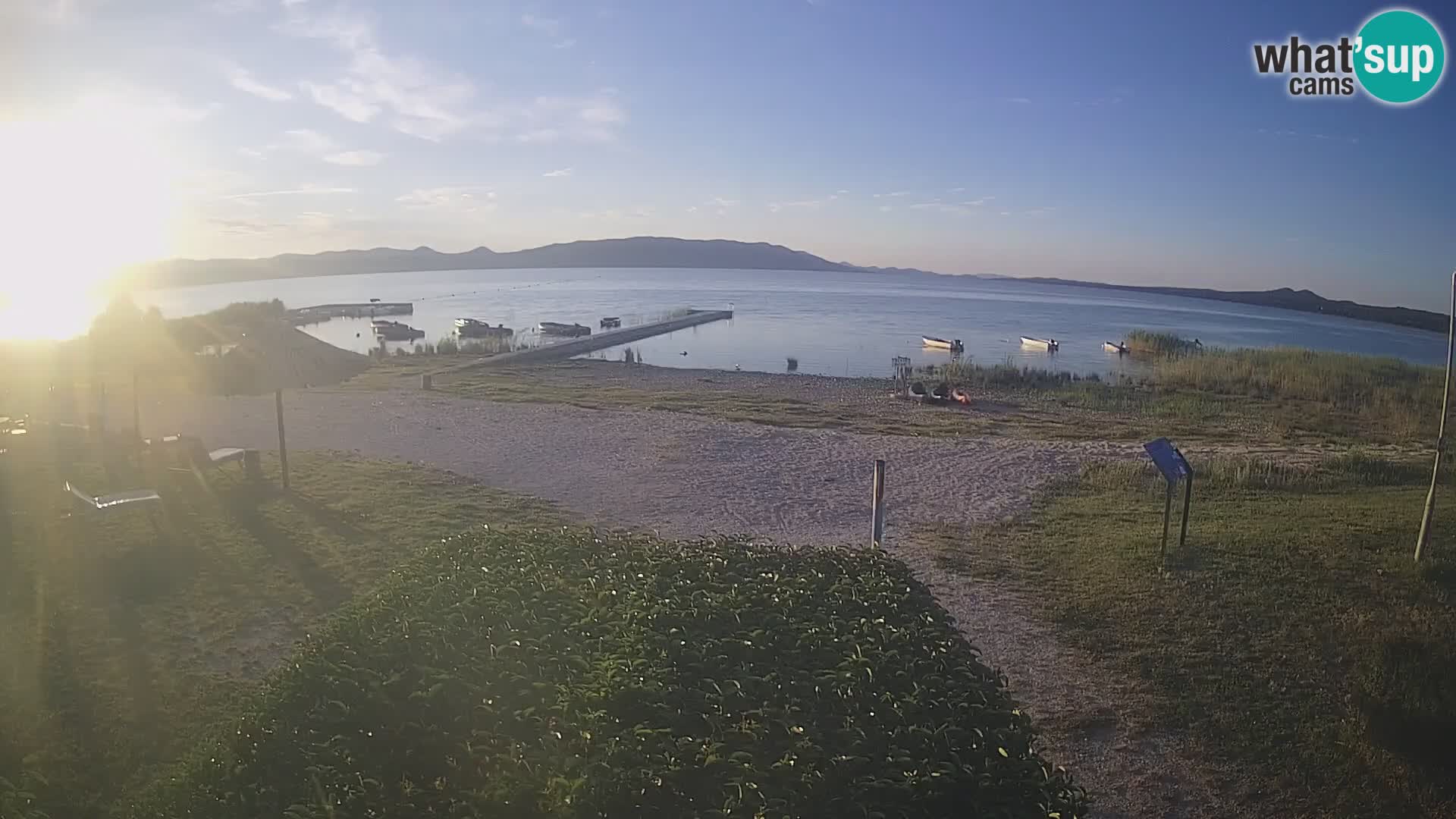 Lake Vransko jezero webcam