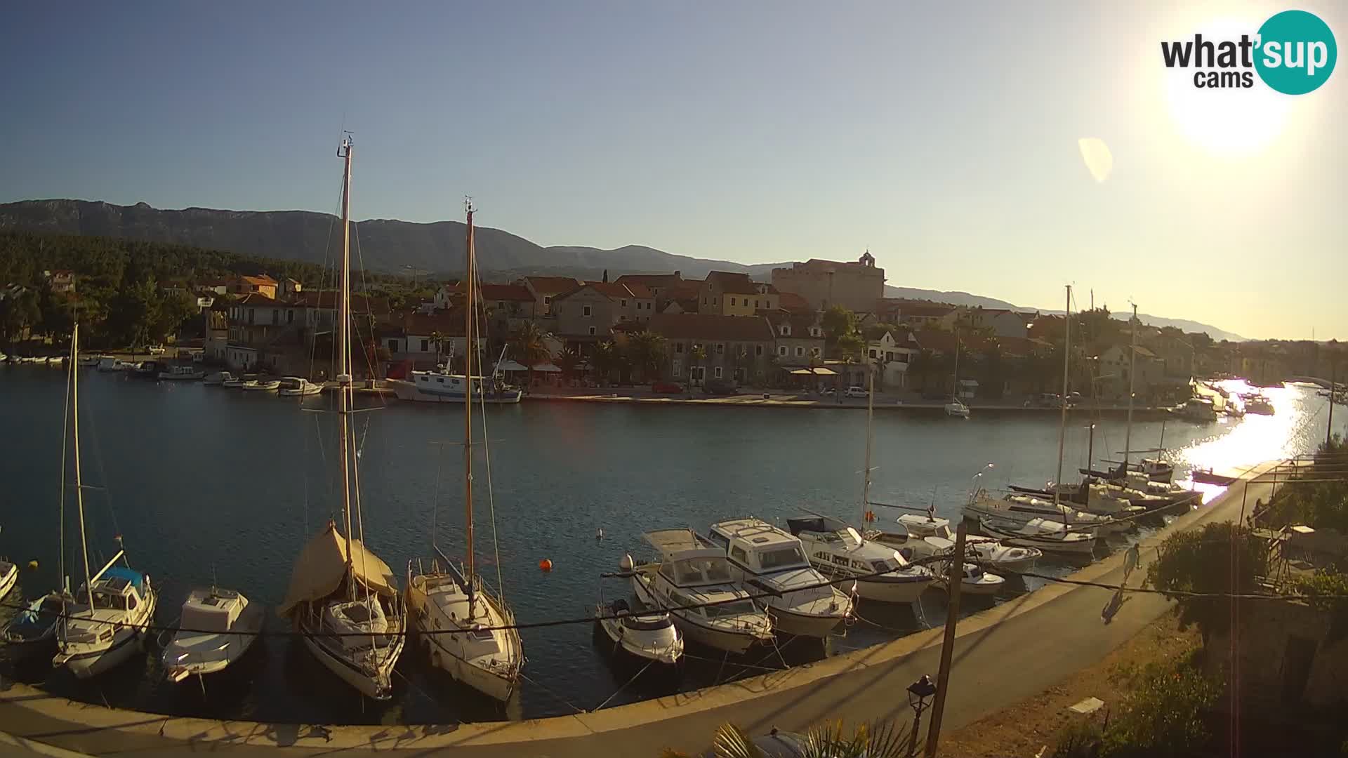 Live webcam Vrboska – Isola di Hvar – Dalmazia – Croazia
